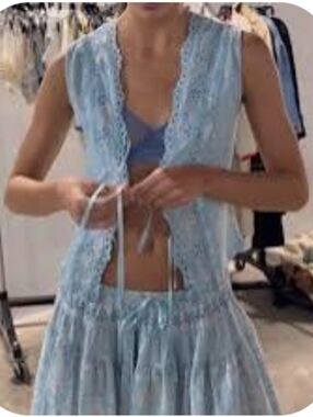 Free People Gesibelle set blue (((XL)))